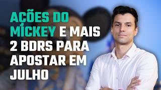 DISNEY (DISB34;DIS) E OUTROS 2 NOVOS BDRS PARA INVESTIR EM JULHO