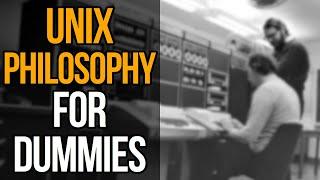 Unix Philosophy Is More Than Just A Simple Slogan