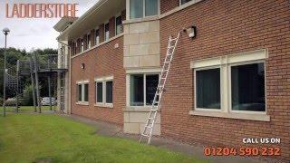 Zarges Z600 4 Part Telescopic Ladders
