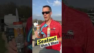 Where to Use Each Sealant on RV Roof