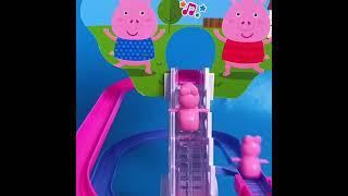 1 Minutes Satisfying with Unboxing & Review Peppa Pig Silde Toys ASMR