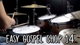 Cours de batterie / Drum Lesson : Easy Gospel chop 14!