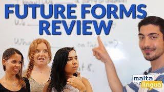 Future Forms Review - Free English Grammar Lesson B1+ (Intermediate)