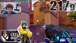 Radiant on High Sens - 100T Asuna [NA] #MatchMVP