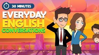 30 Minutes to Learn English with Daily English Stories | English Speaking Conversations Practice