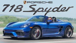 This Porsche has one HUGE Flaw - 2020 Porsche 718 Boxster Spyder Review