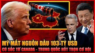 Mỹ Mất Nguồn Dầu 103 Tỷ USD: Từ Cú Sốc Của Canada Đến Bước Đi Nguy Hiểm Của Trung Quốc.