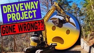 Perfect Driveway project until THIS HAPPENED! | DigginLife21