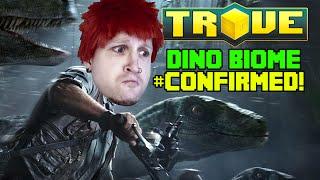 DINO TAMER & NEW BIOME PREVIEW!  NEW Trove Dino Tamer Class Gameplay