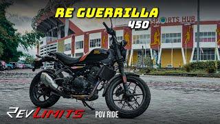 2024 Royal Enfield Guerrilla 450 | #POVRide #202 | RevLimits | Ft- @Krishnahhh_20