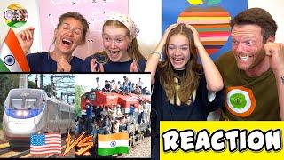 INDIA vs AMERICA FUNNY MEMES REACTION #2 | #BigAReact