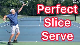 How To Curve A Perfect Slice Serve (Tennis Technique Explained)