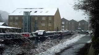 Winter and the Canal Wharf, Sowerby Bridge Pt 1