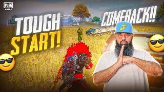 Tough Start Badluck  But Jungly will better comeback push!  PUBG Mobile Gameplay