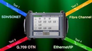 Anritsu MT1000A и MT1100A - обзор возможностей модульных анализаторов сетей передачи данных