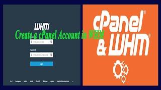 How to Create a cPanel Account in WHM