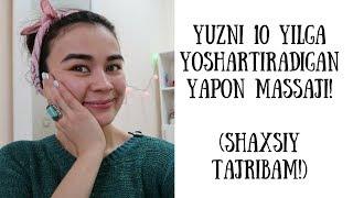 YUZINGIZNI 10 YILGA YOSHARTIRING! SEVIMLI YAPON MASSAJIM - ASAHI! SHAXSIY 6 OYLIK TAJRIBAM NATIJASI!