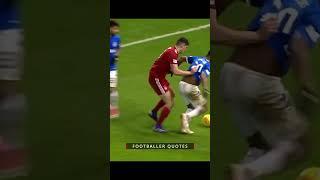  When Scott McKenna Was Red Carded Because Of Kungfu Kick | Footballer Quotes #shorts