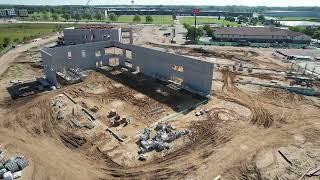 KRESA Career Connect Campus Construction Fly-Over Video September 2023