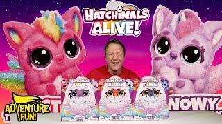 6 Hatchimals Alive Mystery Hatch Pufficorn Surprise Interactive Toy & Egg - Mists, Lights & Sounds!