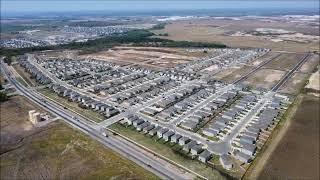 Hwy 21 near Uhland, TX Drone video