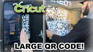 Cricut Project Large QR Logo!