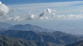 Driving uphill on Rim of the world highway San Bernardino County November 2024