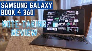 Samsung Galaxy Book 4 360 NOTE TAKING REVIEW | Is it worth it for students?