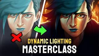 The Ultimate Dynamic Lighting MASTERCLASS | Digital Art Storytelling with Dramatic Light - Tutorial