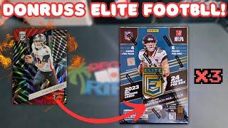 SURPRISINGLY GOOD? 2023 Donruss Elite Football Blaster Box Review!