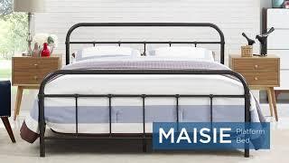 Maisie Stainless Steel Bed Frame