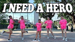 I NEED A HERO | DJ Gibs Remix | Retro Dance Workout feat. Danza Carol Angels