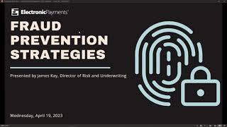 Key Fraud Prevention Strategies (4/19/2023)