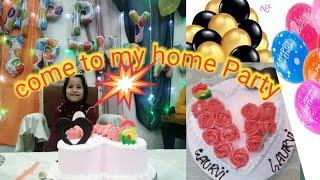 Gaurvi BirthDay Party Time vlog-36