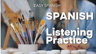 Practicing Spanish: Sofía's Journey to Passion and Adventure Through Art