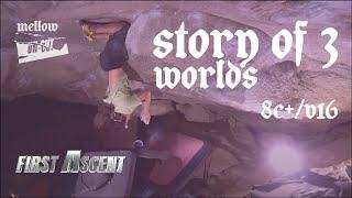 UNCUT: Shawn Raboutou - Story of 3 Worlds (8C+/V16) First Ascent