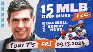 FREE MLB Picks for Today, Friday 9/13/24