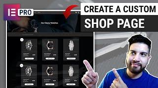 Elementor Pro Shop Page Tutorial & Ele Custom Skin | Custom Woocommerce Shop #1