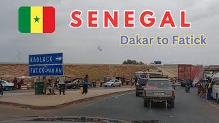 Driving from Dakar to Fatick #driving #dakar #fatick #senegal #africa #infrastructure