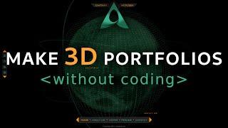 How to Make 3D Portfolio Website