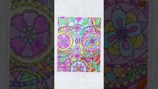 Hearts and Flowers Adult Coloring Book