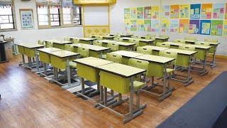 Do Korean schools have desks like this? The process of making a good desk chair