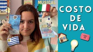 Dónde rinde más el dinero? GASTOS Y SUELDOS ! #uruguay  VS. #italia  | Comparando costos de vida