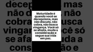 Maturidade