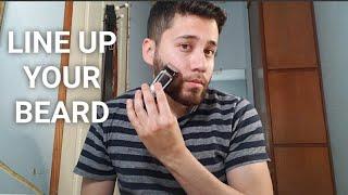 Beard Line up and Clean up | Easy Method