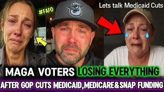 MAGA Voters Break Down in TEARS After Republicans Slash MEDICAID, MEDICARE & SNAP Benefits