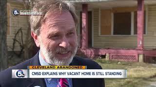 Cleveland condemned home owned by Cleveland school district to finally be taken down