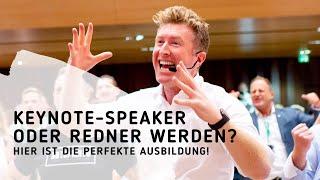 Erfolgreicher Keynote-Speaker oder Redner werden? Alle Tipps & Tricks in der Speakerausbildung!