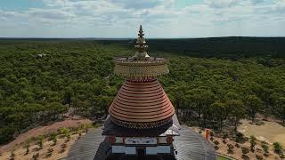 Great Stupa of Universal Compassion (Aerial View)