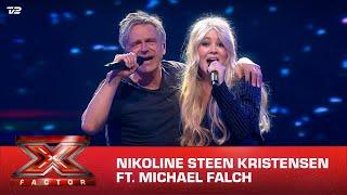 Nikoline Steen Kristensen ft. Michael Falch synger ‘Nær / I et land uden høje bjerge’ (Finale)